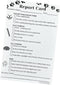 Dog Grooming Report Cards (Pad of 100, 5.5 X 8.5 Inches) Pet groomers report card for grooming salon...
