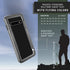 Pelican Voyager Phone Case for Samsung Galaxy S10 (Clear/Gray)...