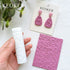 KEOKER Polymer Clay Texture Roller, Polymer Clay Roller for Making Earrings, Like Polymer Clay Texture Sheets, Great Work with Polymer Clay Cutter...