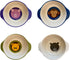 Red Rover 20049 Bamboo Animal Bowls, Set of 4, Medium...