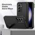 for Galaxy S24 Plus Case Galaxy S24+ Plus Case with Kickstand Case 3-Layer Military Grade Protective Case Cover Silicone Shockproof for Samsung Ga...