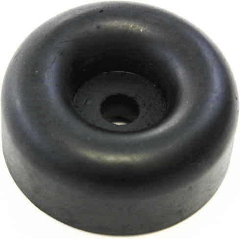 Red Hound Auto 3 Rubber Bumpers for Trailer Compatible with Ramp Door Truck 2.5 Inches Round Replacement Cargo Stop...