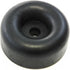 Red Hound Auto 3 Rubber Bumpers for Trailer Compatible with Ramp Door Truck 2.5 Inches Round Replacement Cargo Stop...