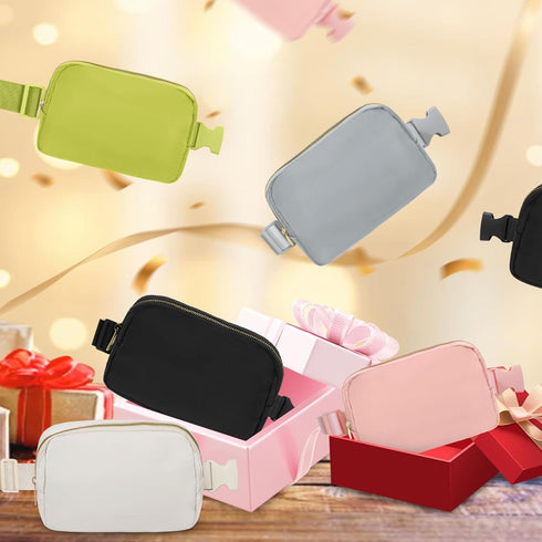 Waist Pack for Running Fanny Pack for Women and Men Gift Crossbody Belt Bag Bum Bag with Adjustable Strap for Sports for Men and Women Black...