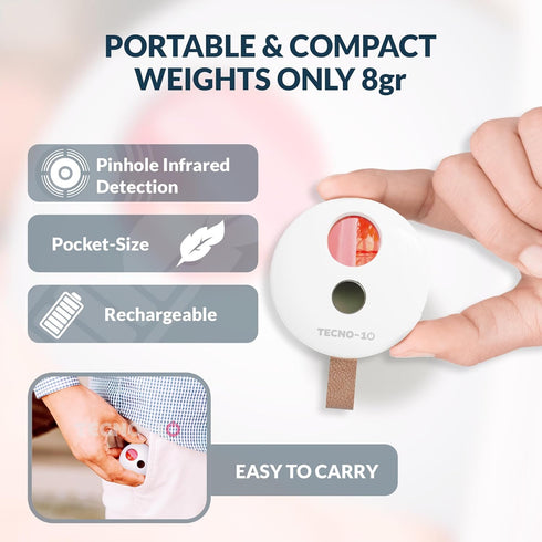 Hidden Camera Detectors SpyFinderX Spy Camera Detector for Hotel, Travel, Office, meeting rooms, Spy Camera Finder Locates Hidden Camera With Infr...