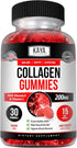 Kaya Naturals Collagen Gummies for Men & Women Supplement | Nature Made Gummies - 1000mg of Hydrolyzed Collagen, Vitamin C, Selenium & Biotin, Str...