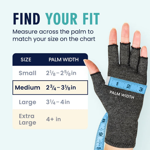 Dr. Frederick's Original Arthritis Compression Gloves for Women & Men - Ideal for Arthritis Hand Pain Relief, Carpal Tunnel, Reynaud’s & Poor Circ...