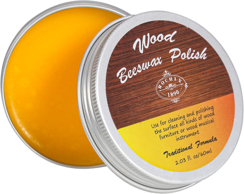 Wood Beeswax Polish Traditional Beeswax Polish for Wood Musical Instrument and Wood Furniture 2.03 fl.oz/60ml...