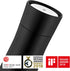 WMF Insulated Thermos Flask, 0.35 L, Height 22 cm/Diameter: 7.4 cm, Automatic Closure, 360° Drink Opening, Black...