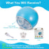 Interactive Dog Toys: Smart Treat Dispenser Ball with Remote Control, Active Rolling, Automatic Moving, USB Rechargeable, RGB Light, for Small, Me...