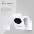 Wall Mount for HB50, (2 Pack), Adhesive Holder for Hello Baby Monitor Camera Installs in Minutes, No Mess Hanger Bracket by Brainwavz (White)...