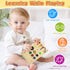 Montessori Busy Board Toddler Toys,Wooden Sensory Toys for Toddlers 1-3 with LED Light Up Buttons Baby Educational Toy Gifts for Kids 2-4 Fidget T...