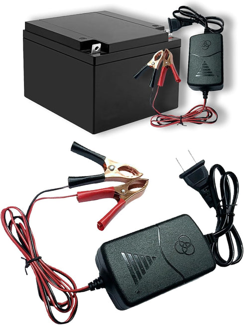 Battery Trickle Charger, 12V Lead Acid Automotive Charger, Lead Acid Charger Battery Chargers Smart Battery, Sealed Lead Acid Battery Charger, SLA...