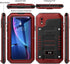 Beasyjoy for iPhone XR Metal Case Heavy Duty with Screen Full Body Protective Waterproof Shockproof Tough Rugged Hybrid Military Grade Defender Ou...