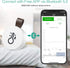 ORIA Mini Wireless Humidity Temperature Sensor with Temp Humidity Monitor, Data Export and Alert for House