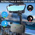 Large Rearview Mirror Phone Holder, The New car Mobile Phone Holder for Car 360°Rotatable and Retractable?Upgraded Four Corners Fixed Anti-Shake M...