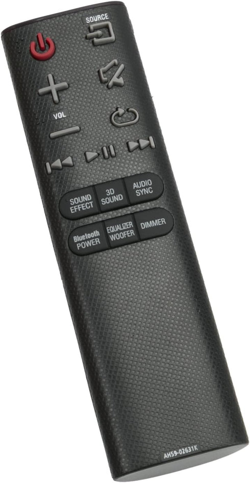 New AH59-02631K Replacement Remote Control Compatible with Samsung AH59-02631JSound Bar HW-HM45 HW-HM45C HWH750 HWHM45 HWHM45C PS-WJ651 HW-H750 PS...