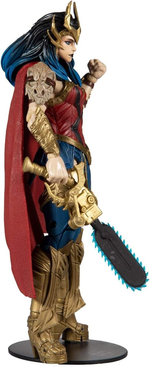 McFarlane Toys - DC Multiverse Dark Nights: Death Metal Wonder Woman 7" Action Figure with Build-A ‘Darkfather’ Parts and Accessories...