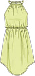 McCall Patterns Children's/Girl's Gathered Neckline Sleeveless Dresses...