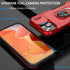 Case for iPhone 15 Plus Phone Case iPhone 15 Plus Case with Kickstand Ring Holder, with Camera Cover, with Magnetic Car Mount Function, for iPhone...
