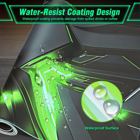 XXL Mouse Pad Gaming - Cool Design Technology Style Full Desk Gaming Mouse Pad Large - Premium Professional Gaming Mouse Pad for Optimal Control -...