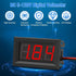 5 Pack DC 5~120V Digital Mini Voltmeter Voltage Display, SUNJOYCO 0.56" LED Display Panel Voltage Tester Meter, Car Motorcycle Battery Monitor Vol...