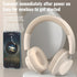 Over Ear Headphones with Mic, 50 Hours Play Time Wireless Bluetooth Headphones with Deep Bass, Stretchable Headphones with HiFi Audio for phone/TV...