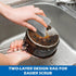 Usoway Double Layer Multipurpose Wire Dishwashing Rags for Wet and Dry, 12 Pcs Non Scratch Wire Dishcloth Scrubbing Wire Dishwashing Rags for Wash...