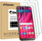 (3 Pack for BLU View 4 Tempered Glass Screen Protector, Anti-Scratch Ultra Clear 9H Premium 0.26mm HD Bubble Free......