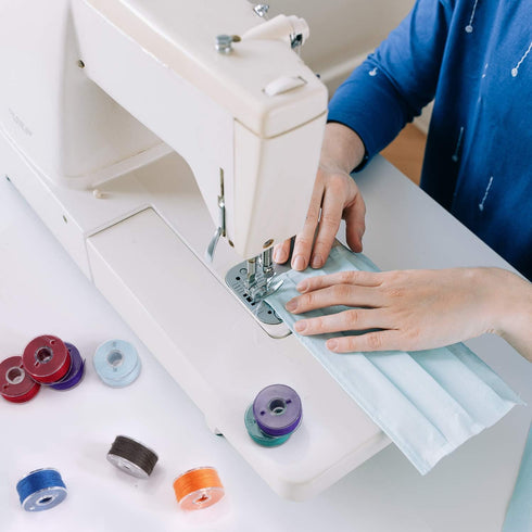 144 Pieces Prewound Bobbins Sewing Thread Bobbins Compatible with Brother/Babylock/Janome/Elna/Singer Embroidery Machine, Size A (24 Colors)...