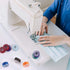 144 Pieces Prewound Bobbins Sewing Thread Bobbins Compatible with Brother/Babylock/Janome/Elna/Singer Embroidery Machine, Size A (24 Colors)...