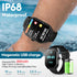 Curve Smart Watch for Men Women (Answer/Make Call), 2.01" Fitness Tracker with 120+ Sport Modes Heart Rate Sleep Blood Oxygen Monitor, IP68 Waterp...