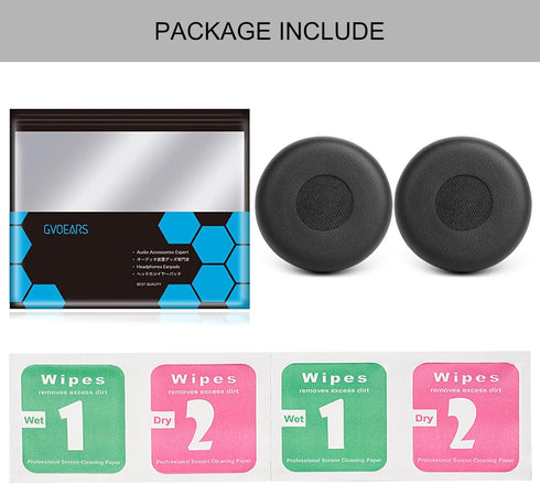 GVOEARS Evolve 65 40 30 20 Ear Pad Cushions, Earpads Replacement for Jabra Evolve 65UC 65MS 40UC 40MS 30US 30II 20SE 20UC 20MS Headphones......