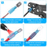 100 PCS 16-14 AWG Waterproof Heat Shrink Quick Disconnect Connectors, Crimp Electrical Wire Male Spade Connectors Insulated Disconnect for Marine ...