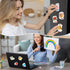 16 Pcs Cute Fridge Magnets Fun Puns Magnetic Stickers Decorative Refrigerator Decal Funny Magnets for Locker Fridge Stickers for Whiteboard Laptop...
