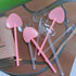 100pcs Disposable Plastic Spoons Heavy Duty Plastic Cutlery Smalll Teaspoons Tasting/Serving Dessert Spoons for Catering, Parties, Dinners, Weddin...