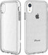 for iPhone XR case, Glitter Hybrid Shining Hard PC Back Protective Case for Girls Women, Compatible with iPhone XR (6.1 inches) - Crystal Clear...