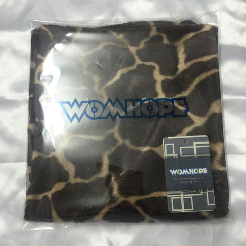 WOMHOPE® 4 Pack - 18" x 18" Short Faux Fur Cushion Decorative Pillow Covers Animal Theme Print Style Square Throw Pillowcase Cushion Covers for So...