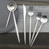 JASHII Luxury Flatware, Silverware Sets, 6-pieces Elegant Cute 18/10 Stainless Steel Silverware Set for Eating Home Kitchen Hotel Restaurant, Serv...