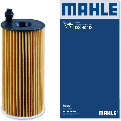 MAHLE Original OX 404D ECO Engine Oil Filter, 1 Pack...