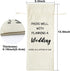 LANBAIHE Wedding Wine Bag, Wedding Couples, Bride and Groom Wine Gift,Linen Wine Gift Bag,Reusable Wine Bag...