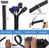 ELII 302PCS Cable Management Kit 4 Cable Sleeve,45Cable Clips,11Cable Holders,20+2Roll Cable Organizer Straps and 200 Fastening Cable Ties,20 Cabl...