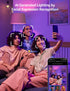 Lepro B1 AI Smart Light Bulbs - WiFi & Bluetooth RGBWW Color Changing LED Bulb Compatible with Alexa & Google Assistant, AI Generated Lighting LLM...