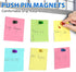12Pack Strong Fridge Refrigerator Magnets Small Magnets, Upgraded Red Whiteboard Magnets for Detailed List Display, Metal Push Pin Magnets for Kit...