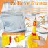 3 Pcs Large Squeeze Rubber Chicken,Yellow Screaming Chicken Dog Toys,Squawking Chicken Toys,Rubber Squeaky Chicken Toys for Dogs,Prank Novelty Toy...