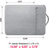 RAINYEAR 14 Inch Laptop Sleeve Case Compatible with 14" Notebook Computer Chromebook Tablet,Handbag with Handle Strap Front Pocket Padded Briefcas...