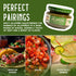 Louisiana Pepper Exchange Green Jalapeno Pepper Puree Sauce Salsa, Hot Spicy Flavor Seasoning, Plant-Based, Gluten-Free, Replaces Diced Jalapenos,...