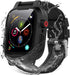 for Apple Watch Case 44mm Waterproof Case, IP68 Full Body Protection Case with Screen Protector and Band, Case Cover for iWatch Series 6/5/4/SE 44...