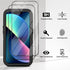 iPhone 13 Case with 2 Pack Screen Protector - Military Grade Rugged Full Body Phone Case for Men and Women (Black)...