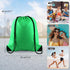 PLULON 2Pcs Drawstring Bags Bulk Drawstring Backpack Green Red String Backpack Cinch Sack Sport Gym Backpack Bags for Yoga Traveling Outdoor Sport...